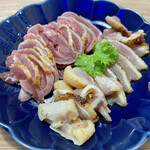 西邑かしわ専門店 - 鶏のタタキ小 500円