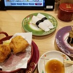 回転寿し トリトン - 最後に、たこ頭リピ。