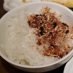 Ookamadomeshi Torafuku - 白米。