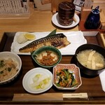 Ookamadomeshi Torafuku - 汐サバ炙り定食。