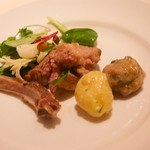 アンティーカ・トラットリーア・ノスタルジーカ - 盛り合わせてもらいました。