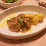 アンティーカ・トラットリーア・ノスタルジーカ - 仔羊のコトレッタ（2400円）