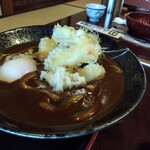 うどん本陣 山田家 讃岐本店 - 鶏天カレー温玉