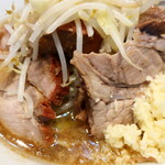 ラーメン二郎 - この日の豚