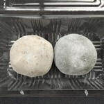 甲子軒 - ときび大福とよもぎ大福