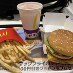 マクドナルド - 料理写真:ビックマック昼マック野菜生活氷無し