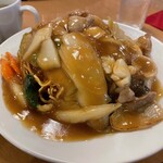 南海飯店 - かたい焼ソバ