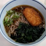 Izura shuuzenji soba dokoro - コロッケそば¥520