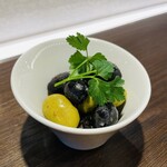 marinated olives