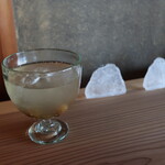 さじこよみ - 自家製梅ソーダ