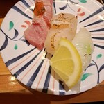 Himawari Zushi - 炙り三種