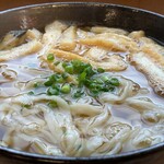 道の駅第九の里 軽食所 - うどん(鳴ちゅる)大盛650円