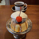 Drip - 『Homemade Kissa Pudding¥670』 『Hot Coffee¥550』