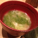 器楽亭 - 味噌汁♪