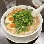 来来亭 - ◎ラーメン　770円　※ネギ多めコール
            ◎味玉子　140円