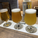 クラフトパブ ブライアンブルー - 飲み比べ3種セット1290円