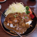 本田屋食堂 - ヒレカツカレー