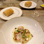 Coteau - 北海道・宗谷岬港 帆立 / 長野 林檎 / シーアスパラガス