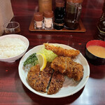 築地 とんき - ミックスA定食