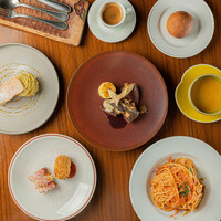 フランス料理とパスタのランチコース