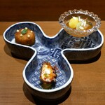 ミ・カサ - 『蟹クロケット』『タコのガルシア風』『帆立貝のセビーチェ』