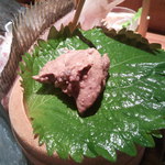 五十六屋 - 肝のまったりとした旨味も格別である。