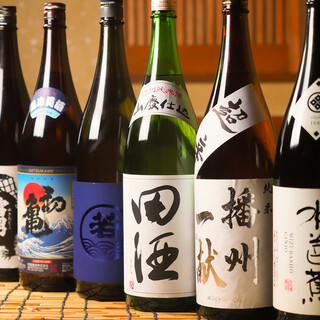 焼酎や日本酒含めて最低35種類以上ご用意しております。