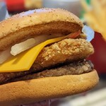 マクドナルド - にんにくザク切りポテト肉厚ビーフ