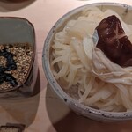 ぎおん 阪川 - 追加オーダーのうどん