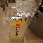 Zerobyou Remon Sawa Sendai Horumon Yakiniku Sakaba Tokiwa Tei - 何杯も〜飲みます