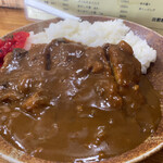 めん八食堂 - カツカレー
