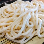 久兵衛屋 - 肉つけ汁うどん（並）温もり 麺アップ！