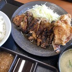 からやま - ２種盛り定食