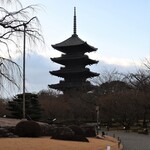 御菓子司 東寺餅 - 東寺の五重の塔