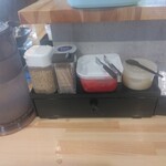 酔麺 此乃花 - 薬味