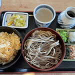 そば処 まつうら - 割子蕎麦と五目ご飯