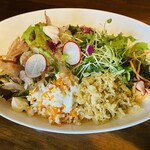 燙菜 - ミモザ風サラダうどん