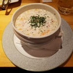 7FUKU - 牡蠣とベーコンのクラムチャウダー