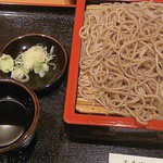 信州善光寺そば - 盛りそば大盛(600+100円)