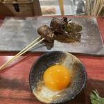 鳥つる - 飛騨牛のすき焼き串