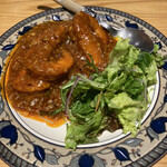 老虎菜 - 大海老のチリソース