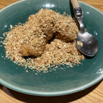 老虎菜 - タラ白子の金砂炒め