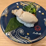 陸奥の國 廻鮮寿司 八千代 - 播磨灘産蒸しカキ