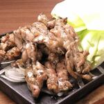 Charcoal-grilled Daisen chicken