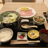 しゃぶしゃぶ芋つる 新橋店 別館 - 芋つる御膳1500円税込