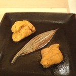 鮨 さいとう - 淡路島と根室、両方むらさき