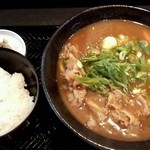 Choboya - 肉ぎつねカレーうどん（８８０円）