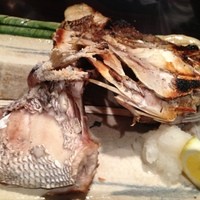 郷土料理くらわんか - 真鯛の塩焼き