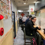 味蔵 - 店内カウンター席