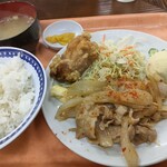 大衆食堂スタンド そのだ - 日替わりランチ　豚の生姜焼き　880円